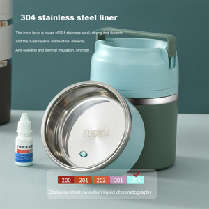 <span class=keywords><strong>Ufficio</strong></span> utilizzando contenitore porta cibo scatola riutilizzabile scatola cibo scatola cibo sostenibile bento lunch box - Product Image 5