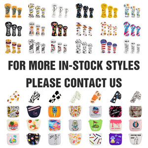 कस्टम प्रीमियम pu चमड़े गोल्फ ड्राइवर लकड़ी क्लब हेड कवर गोल्फ हेडकवर गोल्फ हेडकवर - Product Image 2