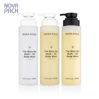 Nouveauté 500ml bouteille à pompe en plastique givré HDPE doux au toucher gel douche bouteille huile pour cheveux shampooing bouteille emballage