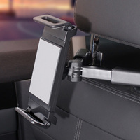 Support universel de tablette d'appui-tête de siège arrière de voiture pour téléphone portable iPad 12.9 pouces télescopique flexible 360 degrés