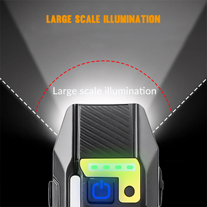 Asafee <span class=keywords><strong>Q07</strong></span> 150-300LM Lampe LED portable, étanche, légère, rechargeable, pour vélo, sports de plein air, randonnée, mini-cyclisme - Product Image 3