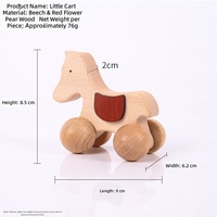 Vente en gros de hochets et anneaux de dentition pour bébé en bois de hêtre massif naturel, décoration de chambre d'enfant neutre et portable, accessoire photo pour fête de naissance