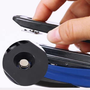 دباسة معدنية من فوسكا بسعة تدبيس 20/30 ورقة مع أداة إزالة مدمجة وسندان دوار للتدبيس المؤقت والدائم - Product Image 4