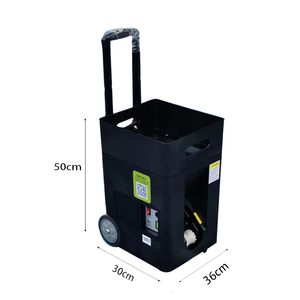 Máquina Lanzapelotas de Tenis y Pádel Portátil con 50 <span class=keywords><strong>Pelotas</strong></span>, Control Remoto por Aplicación para Entrenamiento en Interiores y Exteriores - Product Image 3