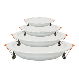 Luz descendente <span class=keywords><strong>LED</strong></span> para techo, lámpara redonda empotrada de 5W, 9W, 12W, 15W y 18W, iluminación interior, blanco cálido y blanco frío, AC 110V, 230V, 240V - Product Image 2