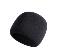 Prix d'usine – Mini bonnette anti-vent en mousse Yeti 80*80*55mm – Housse en mousse pour microphone – Petit accessoire pour microphone sans fil