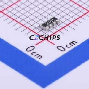 Réseau de résistances 4D03WGF3301T5E 0603x4 ( Nombre de résistances : 4 ) ( Résistance : 3,3 kOhm Précision : 1 % ) - Product Image 1