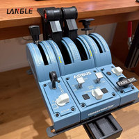 Support de fixation réglable pour joystick et manette d'accélération de simulateur de vol Airbus A320, à poser sur table pour jeux de vol