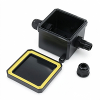 Boîtier de jonction étanche IP68 personnalisé avec logo laser et service de perçage pour éclairage extérieur et coffret de commande industriel