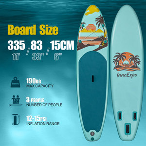 Planche de <span class=keywords><strong>paddle</strong></span> <span class=keywords><strong>gonflable</strong></span> tout usage InnoExpo SUP <span class=keywords><strong>Allround</strong></span> Factory, planche de surf, planche de <span class=keywords><strong>paddle</strong></span> surf, stand up paddleboard - Product Image 4
