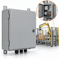 Boîtier de contrôle de sécurité personnalisé en acier inoxydable SPCC usiné CNC avec électroérosion à fil pour cellules de palettisation robotisée