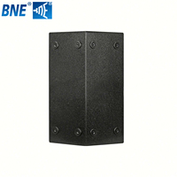 Haut-parleur de monitoring DS112M 12 pouces à prix direct usine, enceinte de studio passive bidirectionnelle en forme de coin pour concerts et événements sonores