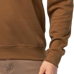 Sudadera de color liso para hombre, manga larga, diseño sencillo, tela suave, cómoda, corte regular, estilo urbano - Product Image 2