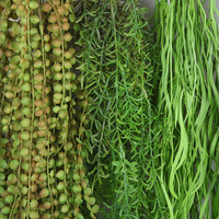 Plantes suspendues artificielles, matériau plastique écologique, plantes vertes de haute qualité, taille personnalisable, maison, salle à manger, jardin