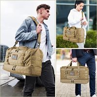 Sac de voyage extérieur avec séparation sec-humide, sac de voyage extensible pour courts séjours, sac de rangement pour bagages homme et femme
