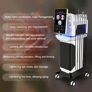 Appareil multifonctionnel 7-en-1 pour salon de beauté : Soin du cuir chevelu et du cou, machine à jet d'oxygène pour le visage avec hydratation, prise US, anti-âge, spa capillaire - Product Image 6