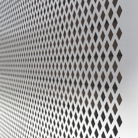 Tôle d'acier inoxydable perforée de haute qualité, colorée, grille personnalisée, panneaux de façade Bunnings