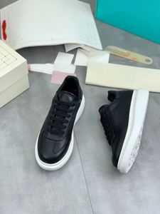 Baskets décontractées Alexander en cuir à lacets avec plateforme et semelle épaisse surélevée pour hommes et femmes, chaussures urbaines quotidiennes Queen - Product Image 2