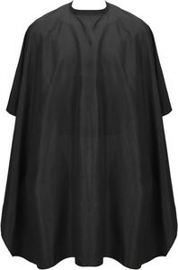 Capes de Coiffure Professionnelles en Polyester Noir Imperméable avec Logo Personnalisé, Taille Ajustable, pour Salons de Coiffure et Barbiers – Qualité Supérieure - Product Image 4