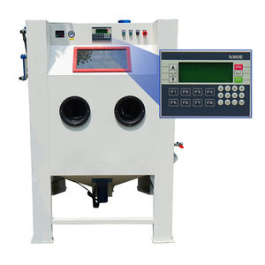 스마트 자동 회전식 샌드블라스트 캐비닛 (판금 녹 제거용) - Product Image 4