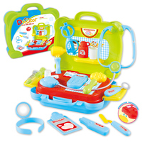 Éducatif semblant jouer docteur trousse à outils médicaux docteur ensemble jouet jouer jeu docteur jouets