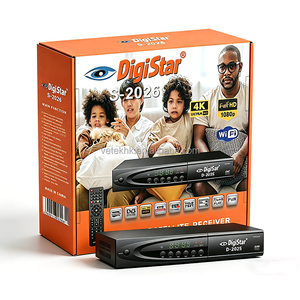 Receptor de TV Satelital VETEK Africa HD DVB S2, Decodificador 4K Ultra HD, Doble Núcleo, WiFi 802.11n 2.4GHz, Canales Gratuitos - Product Image 1