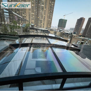 Auvent <span class=keywords><strong>de</strong></span> <span class=keywords><strong>terrasse</strong></span> automatique polycarbonate transparent aluminium patio couverture <span class=keywords><strong>de</strong></span> toit extérieur couverture <span class=keywords><strong>de</strong></span> <span class=keywords><strong>terrasse</strong></span> <span class=keywords><strong>abri</strong></span> <span class=keywords><strong>de</strong></span> <span class=keywords><strong>jardin</strong></span> d'hiver Sunhouse - Product Image 3