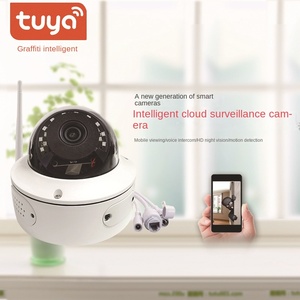 Graffiti nhà cho giám sát 6 triệu hồng ngoại Night Vision intercom DOME Ngoài Trời Wifi HD CMOS máy ảnh IP66 H.265 báo động - Product Image 3