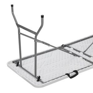 Mesa Plástica Portátil Dobrável para Camping ao Ar Livre, Mesa de Jantar com Alça - Product Image 3