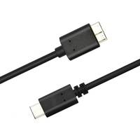 OEM fábrica tipo Micro 10 pines PVC USB controlador duro Cable Digital para ordenador portátil impresora Android dispositivos móviles inteligentes