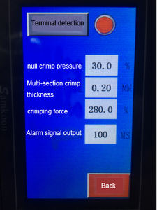 Máquina de Crimpado de Terminales de Alta Precisión con Sistema de Control Servo y Función de Detección de Terminales - Product Image 5