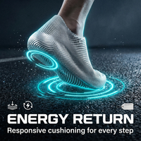 Zapatillas de Running Unisex con Impresión 4D, Cómodas, Tecnológicamente Sofisticadas, con Estilo Dinámico de Ciencia Ficción, Futuristas y Flexibles