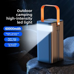 <span class=keywords><strong>พา</strong></span><span class=keywords><strong>ว</strong></span><span class=keywords><strong>เวอร์</strong></span><span class=keywords><strong>แบงค์</strong></span> 60 000 มิลลิแอมป์ 22.5 <span class=keywords><strong>ว</strong></span>ัตต์ พลาสติก ความจุขนาดใหญ่ ชาร์จเร็<span class=keywords><strong>ว</strong></span>สุดๆ สำหรับตั้งแคมป์กลางแจ้ง ไฟ LED พร้อมสายชาร์จในตัว พก<span class=keywords><strong>พา</strong></span>สะดวก - Product Image 4
