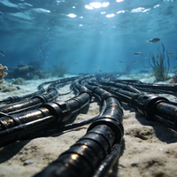 Shenguan Fabrik Tauchpumpenkabel zum Günstigen Preis, Korrosionsbeständig, Flaches Tiefbrunnenkabel, IP68, für Marine & Abwasser