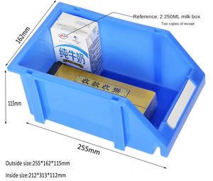 صناديق تخزين منظم المبيعات الساخنة ، صندوق ، نظام تخزين أدوات المرآب للبراغي والمكسرات والمسامير والأظافر والألعاب وقطع غيار الأجهزة الصغيرة - Product Image 6