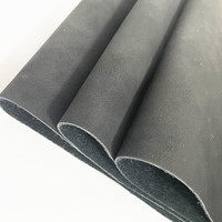 Cuir synthétique PU floqué, tissu en daim artificiel, imitation cuir, cuero sintético para calzado