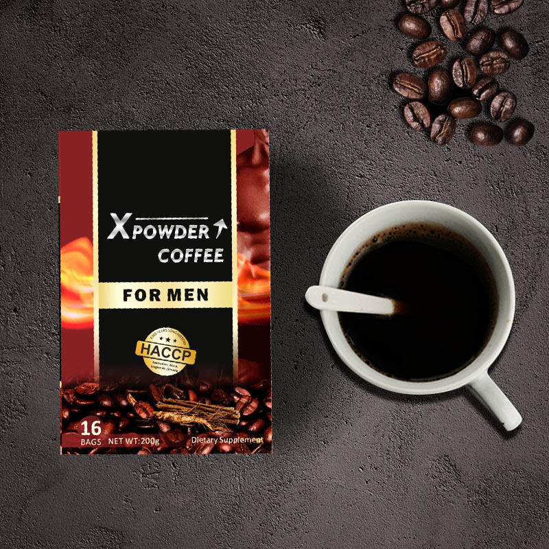 X Power Мужская энергия для тонизирования кофе и почек, улучшая экспортное качество, выигрывает городскую смесь для повседневной жизни