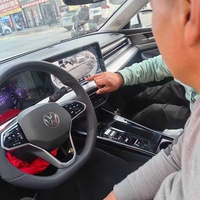 MAIHANG untuk Bingkai Kamera Panorama 360 Derajat ABS Clip-On untuk Mobil, Fascia Bodykit Pemutar DVD dengan Bantuan Mundur