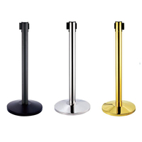 Socle en mousseline doré, contrôle de personnes, accessoire pour hôtel, Barricade, nouveauté