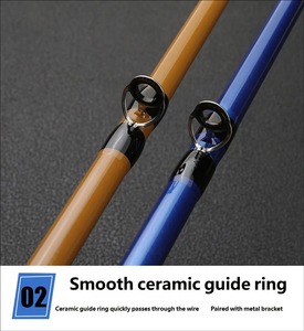 <span class=keywords><strong>Canne</strong></span> à pêche à la carpe à action rapide avec embout souple <span class=keywords><strong>de</strong></span> 2,5 m, poignée en EVA, en <span class=keywords><strong>fibre</strong></span> <span class=keywords><strong>de</strong></span> <span class=keywords><strong>verre</strong></span>, pour la pêche en radeau, lancer longue distance, pêche depuis le rivage et la pêche en eau calme - Product Image 5