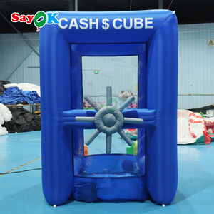 Sayok Gió Đường Hầm Tiền Lấy Máy Inflatable Tiền Bắt Trò Chơi Không Khí Thổi Tiền Mặt Lấy Gian Hàng - Product Image 4