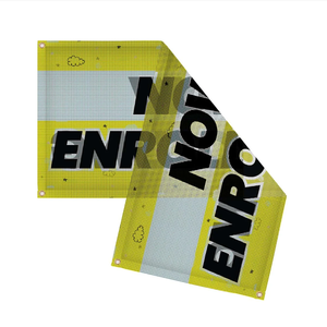 Impresión de pancartas personalizadas de doble cara en tela de malla <span class=keywords><strong>para</strong></span> <span class=keywords><strong>farolas</strong></span>, eventos y carreteras - Product Image 5