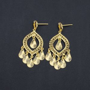 ต่างหูห้อยทรงหยดน้ำชุบทอง 24K ยี่ห้อ JXX ดีไซน์คลาสสิกทันสมัย เหมาะสำหรับงานแต่งงาน ผลิตจากโรงงาน ขายส่ง - Product Image 3