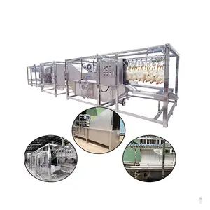 Customized Chicken stunner slaughter machine cow slaughtering and rotary flap killing box