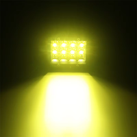 FDN Venta superior Off-Road Driving Fog Light 4 pulgadas 3 filas 36w Amarillo Blanco 3600LM Spot Beam Super Power Led Work Light bar para coche