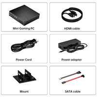 2026 NEW Mini Gaming PC I9-9900T RTX3050 6G DDR4 GDDR6 Dedicated Graphics Dual-screen Output Portable Home Office Computer