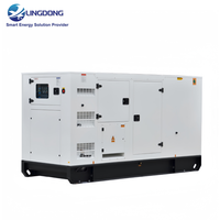 Groupe électrogène triphasé silencieux 250 kVA à prix compétitif, groupe électrogène diesel 200 kW avec moteur Weichai WP10D264E200 pour base d'élevage