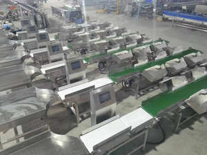 자동 전체 닭 무게 분류 기계 분류 기계 무게 등급 기계 컨베이어 벨트 분류 냉동 물고기 분류 - Product Image 4