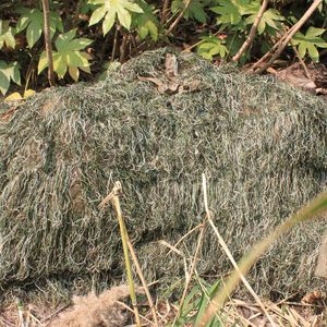 AUSCAMOTEK Poncho Ghillie Suit Camouflage Vert Désert Respirant pour la Chasse Détection par Détecteur de Métaux Unisexe 100% Polyester - Product Image 2