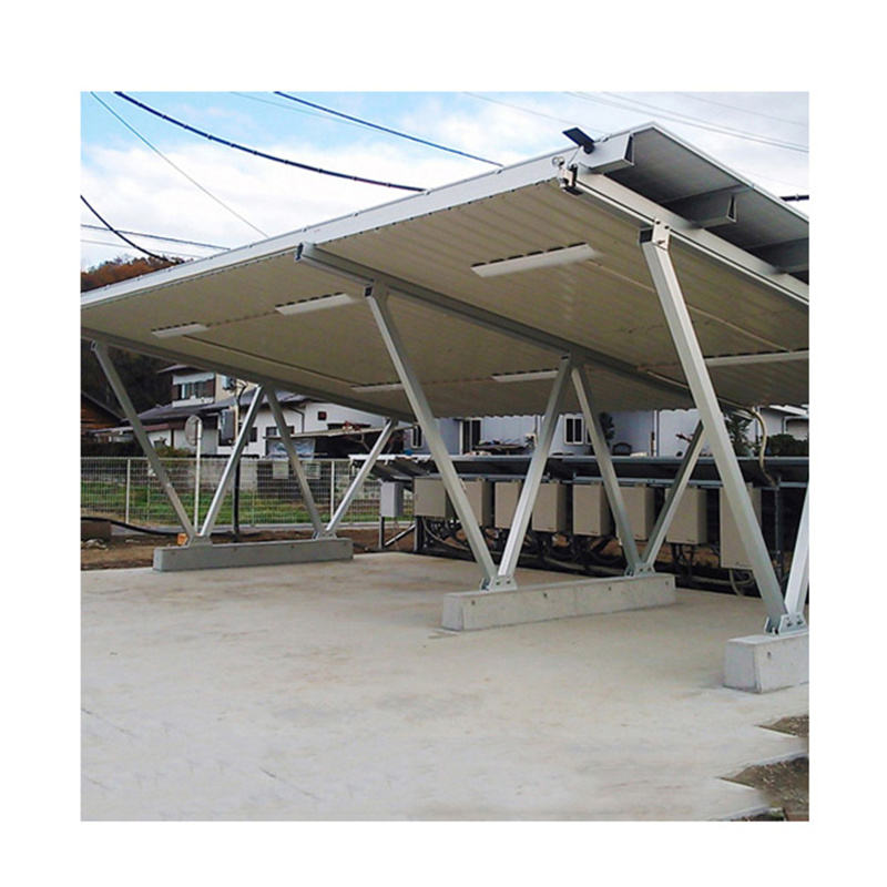 Easy Install Commercial Waterproof Solar Panels Carport System Aluminum ...